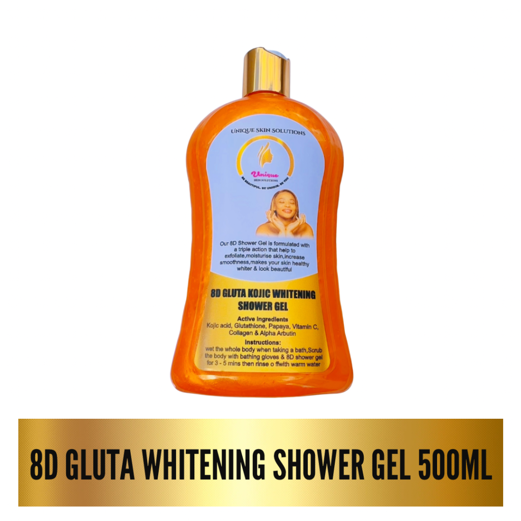 8D Gluta whitening shower gel 500g