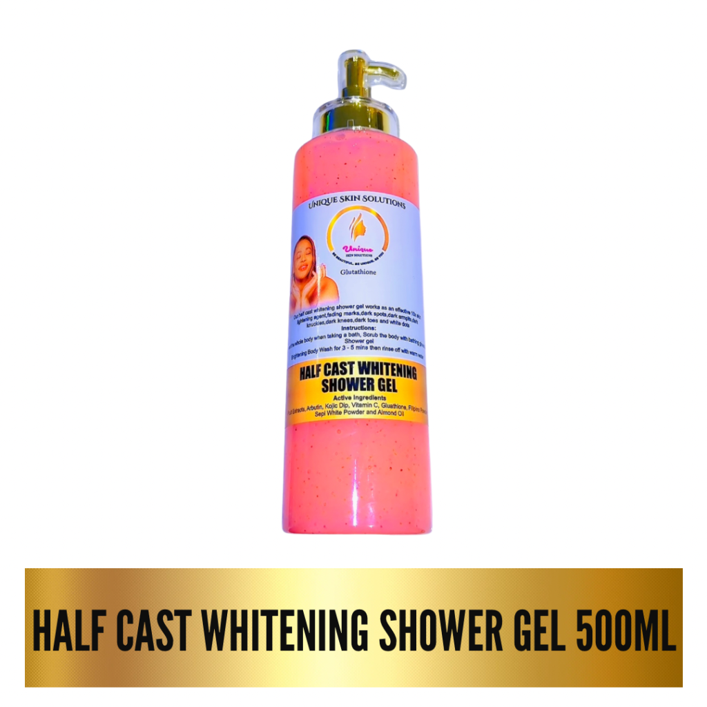 Half cast whitening shower gel 500ml