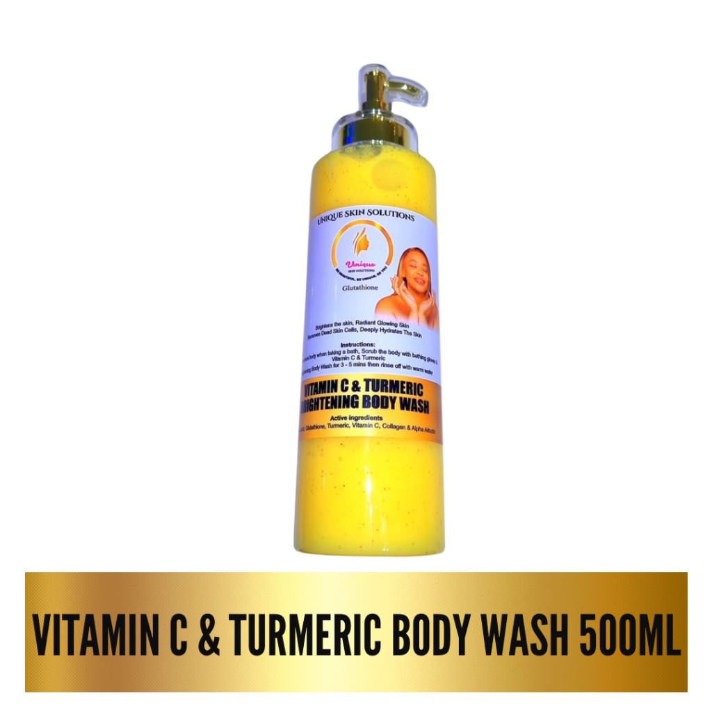 Vitamin C & turmeric body wash 500ml