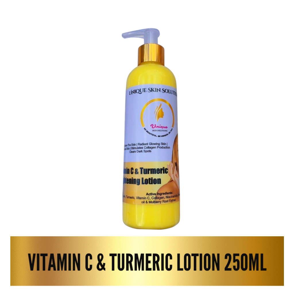 Vitamin C & turmeric brightening lotion 250ml