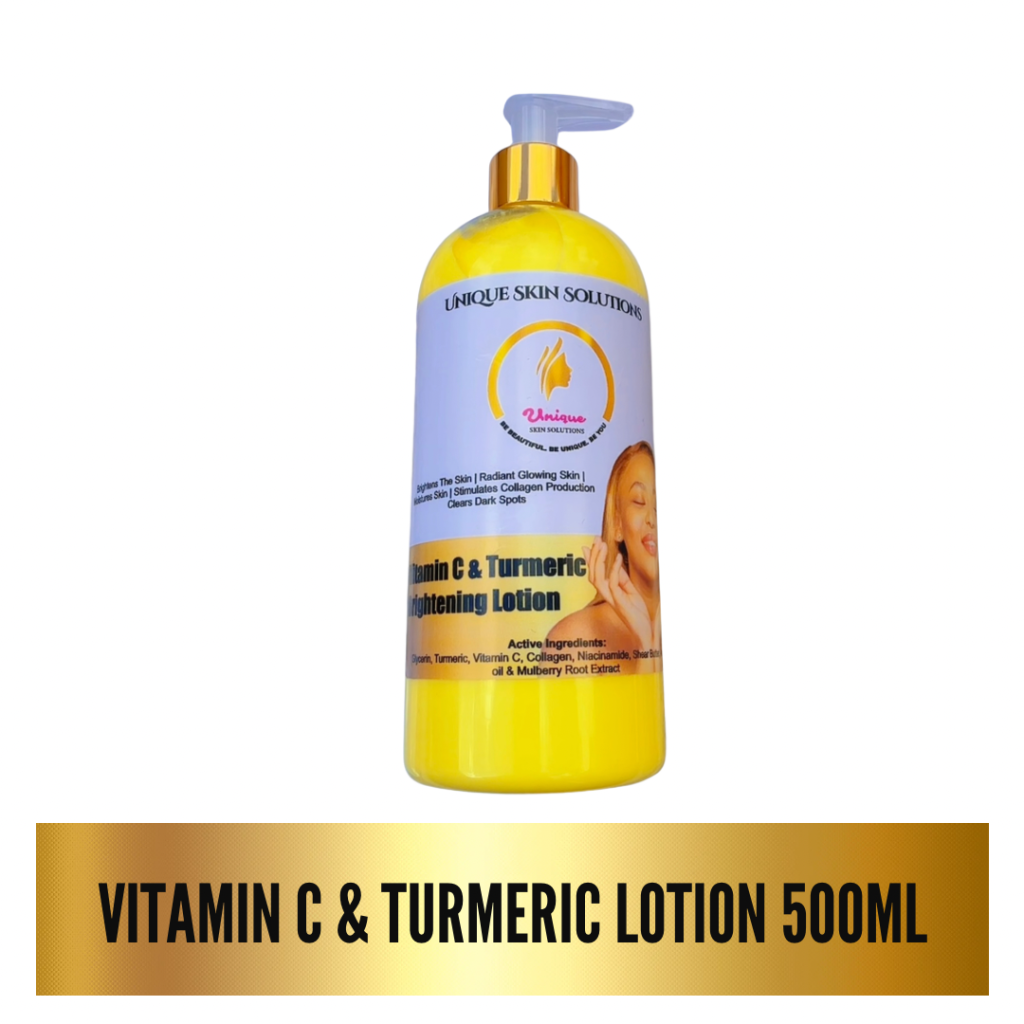 Vitamin C & turmeric brightening lotion 500ml